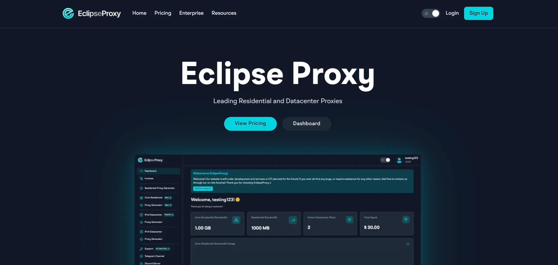 Eclipse Proxy preview