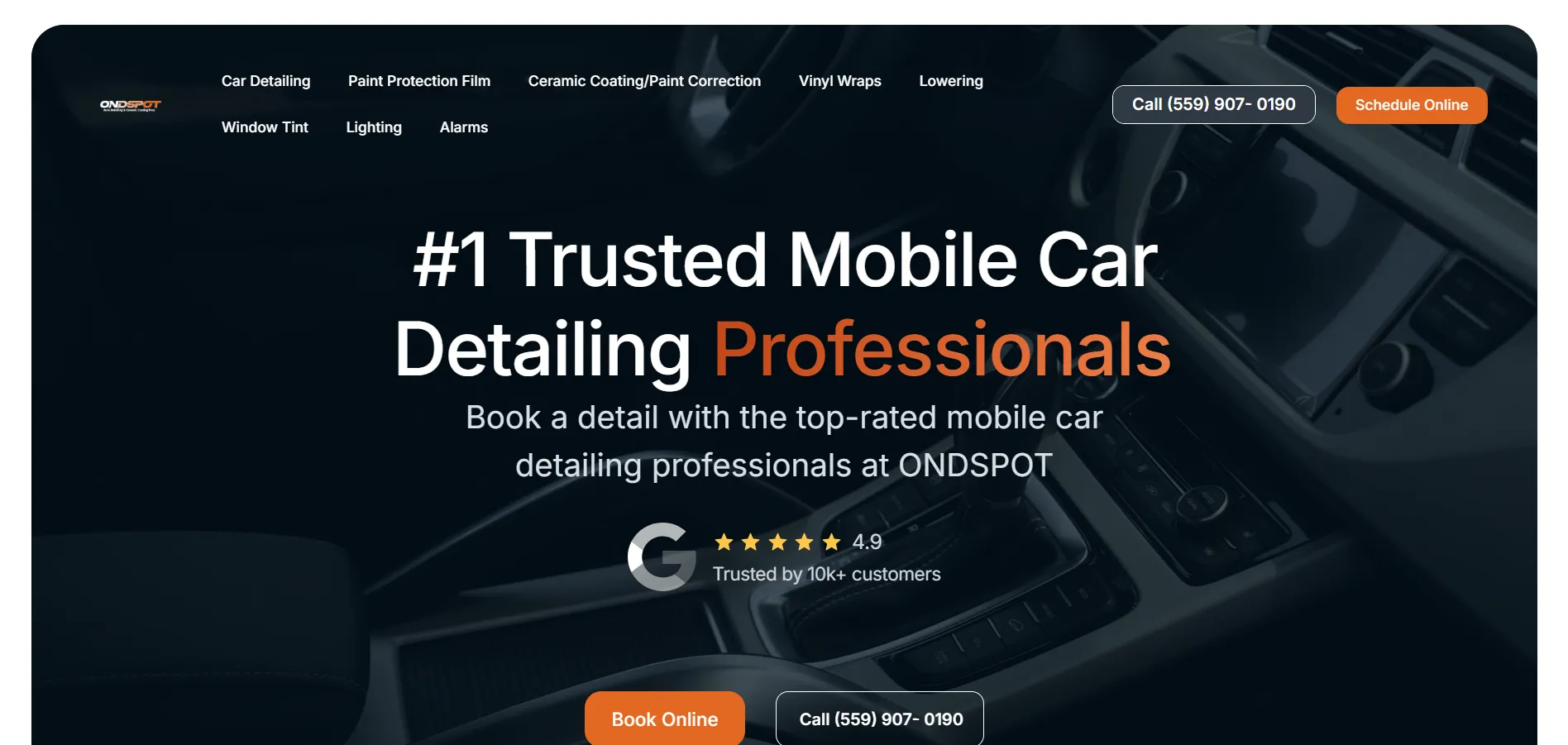 OnDSpot – Car Detailing preview
